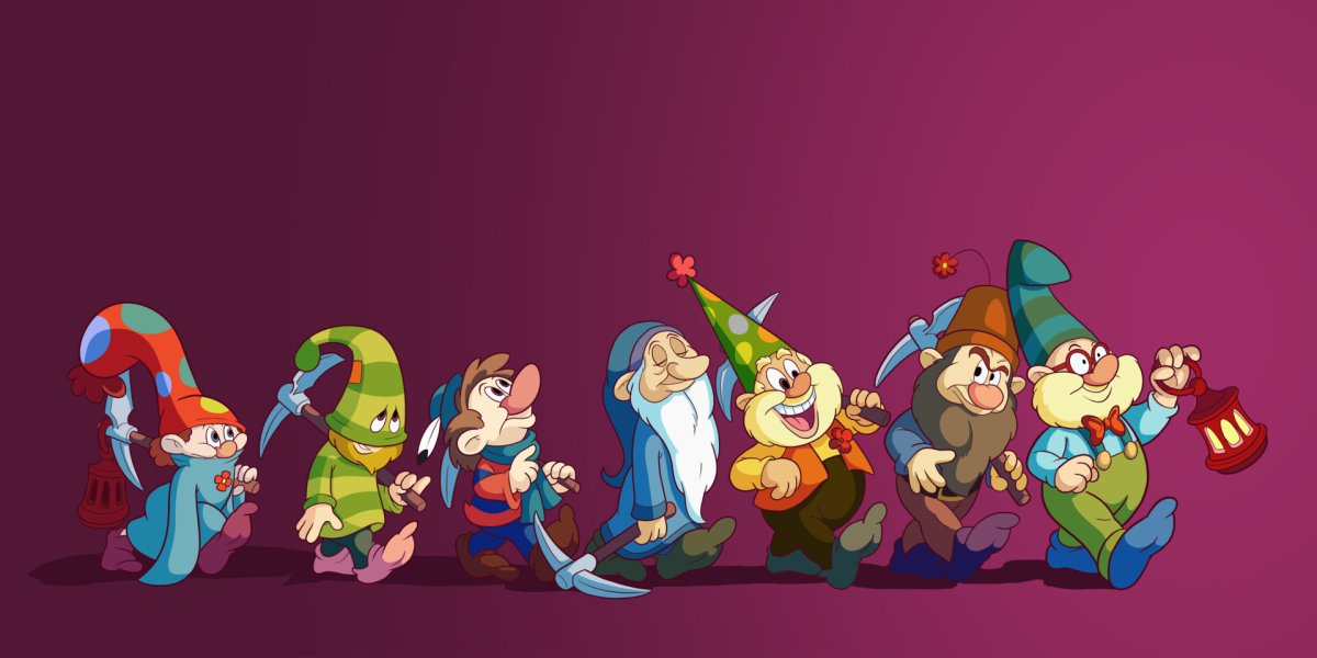 7 Гномов Дисней Скромник