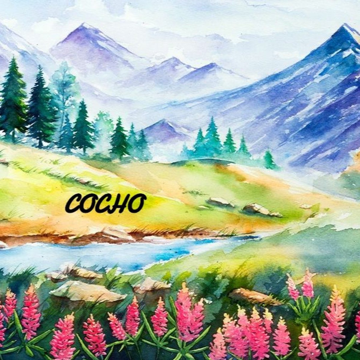 Гора мультяшная