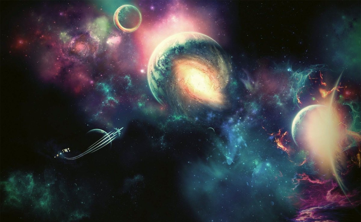 Красивый космос арт