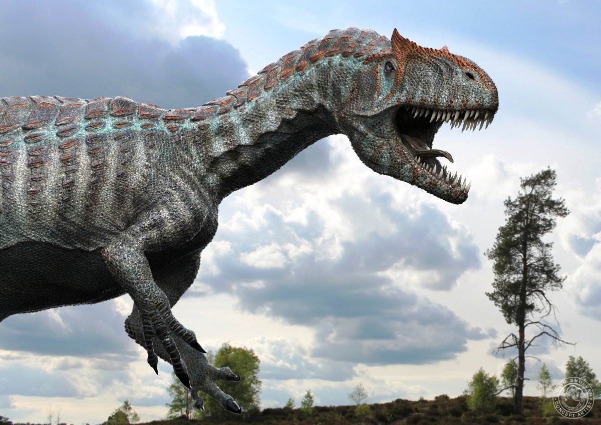 Аллозавр - хищный динозавр