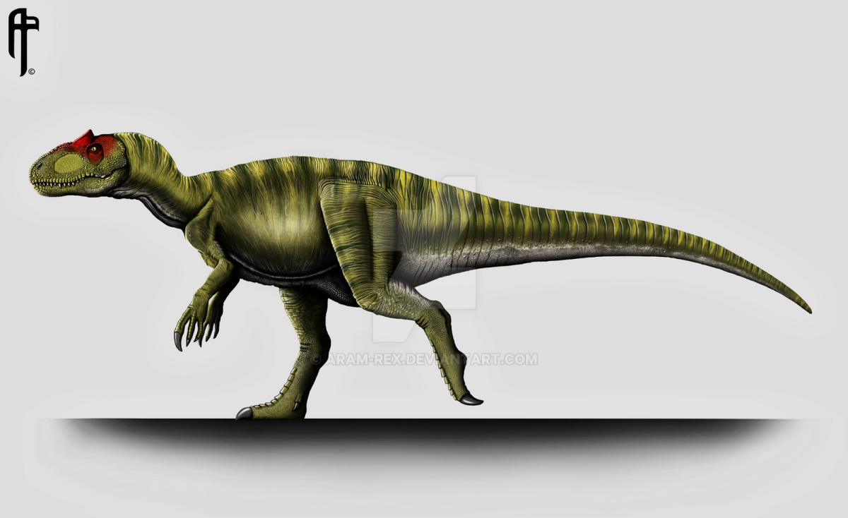 Аллозавр палеоарт