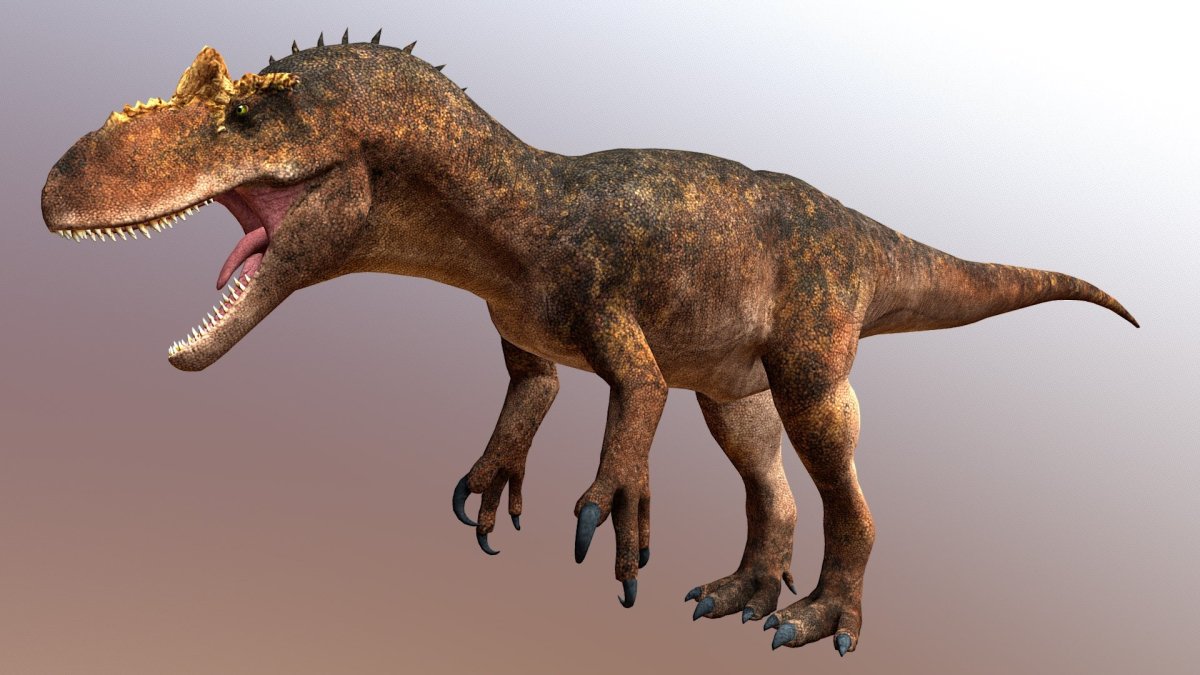 Аллозавр - хищный динозавр