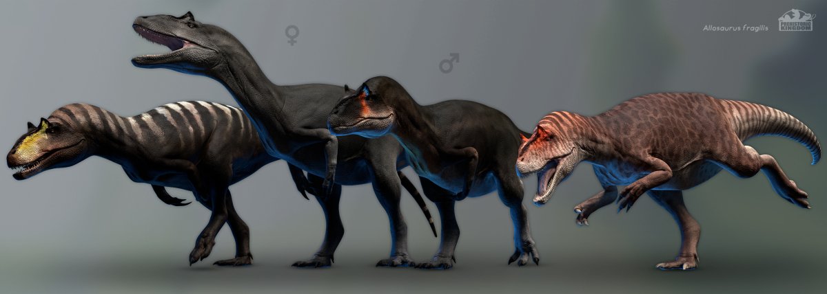 Лего Аллозавр