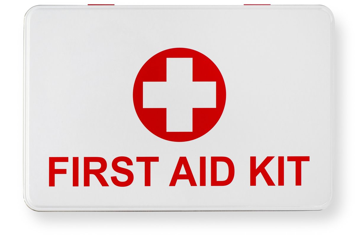 Надпись аптечка с крестом