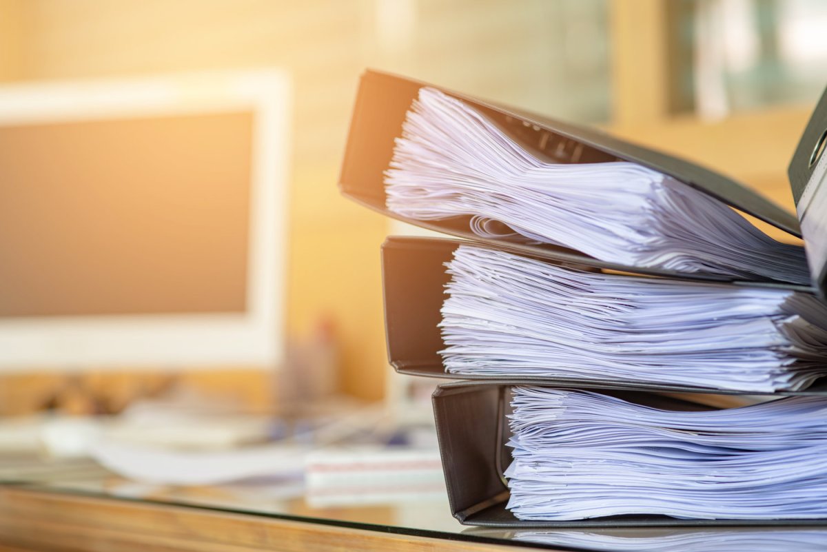Бумаги на столе