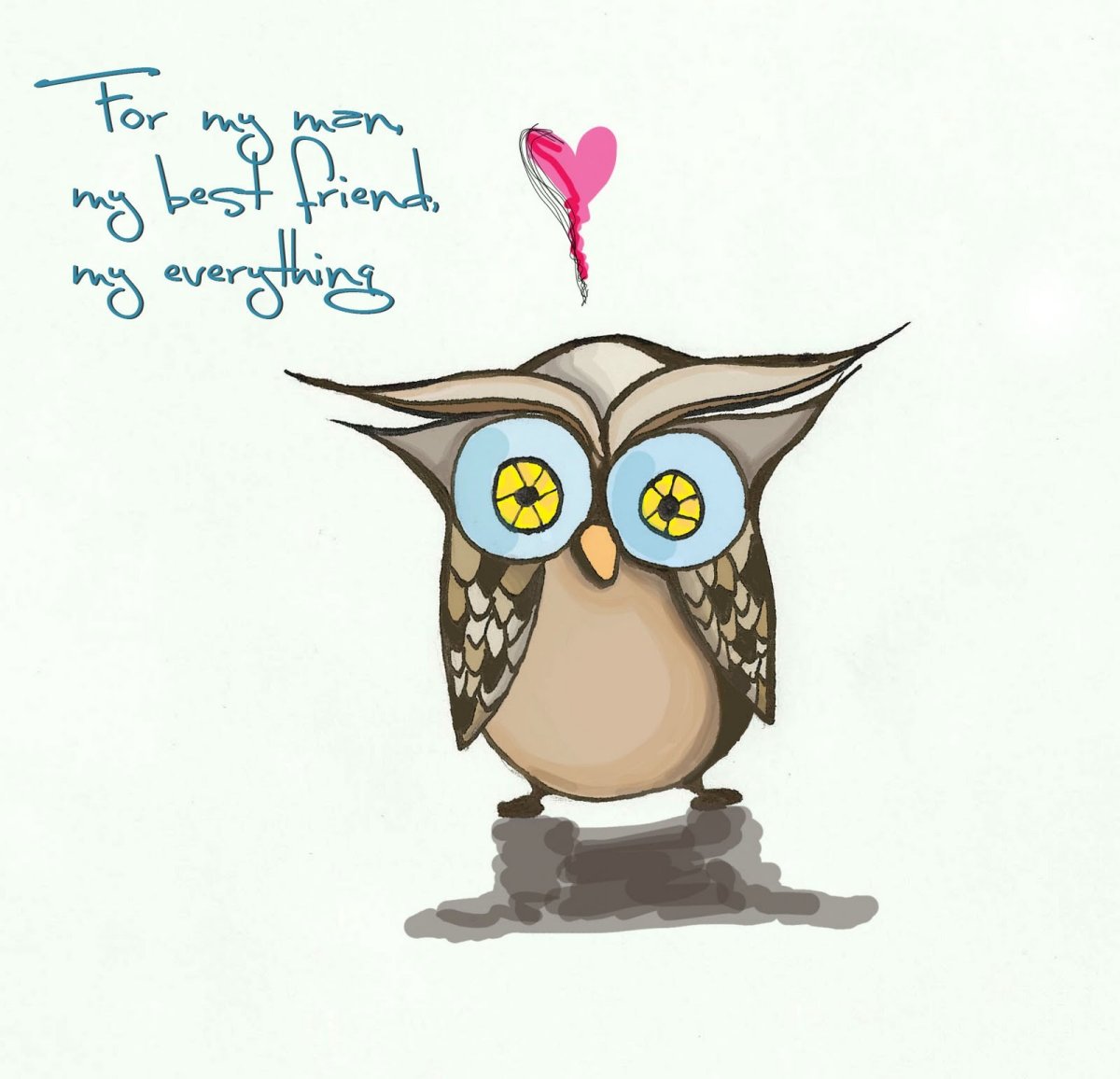 Совушки с надписями