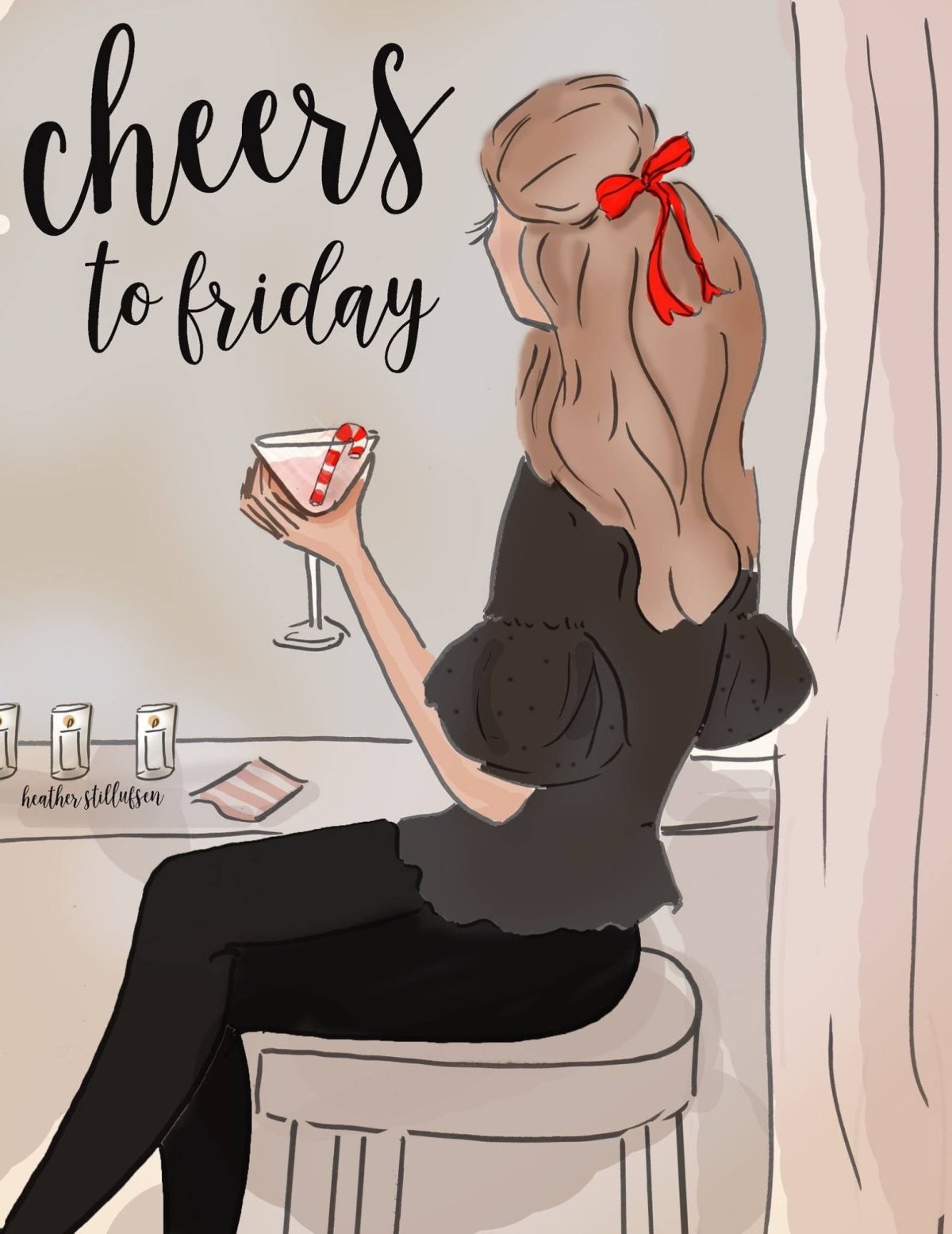 Хорошей пятницы стильные иллюстрации