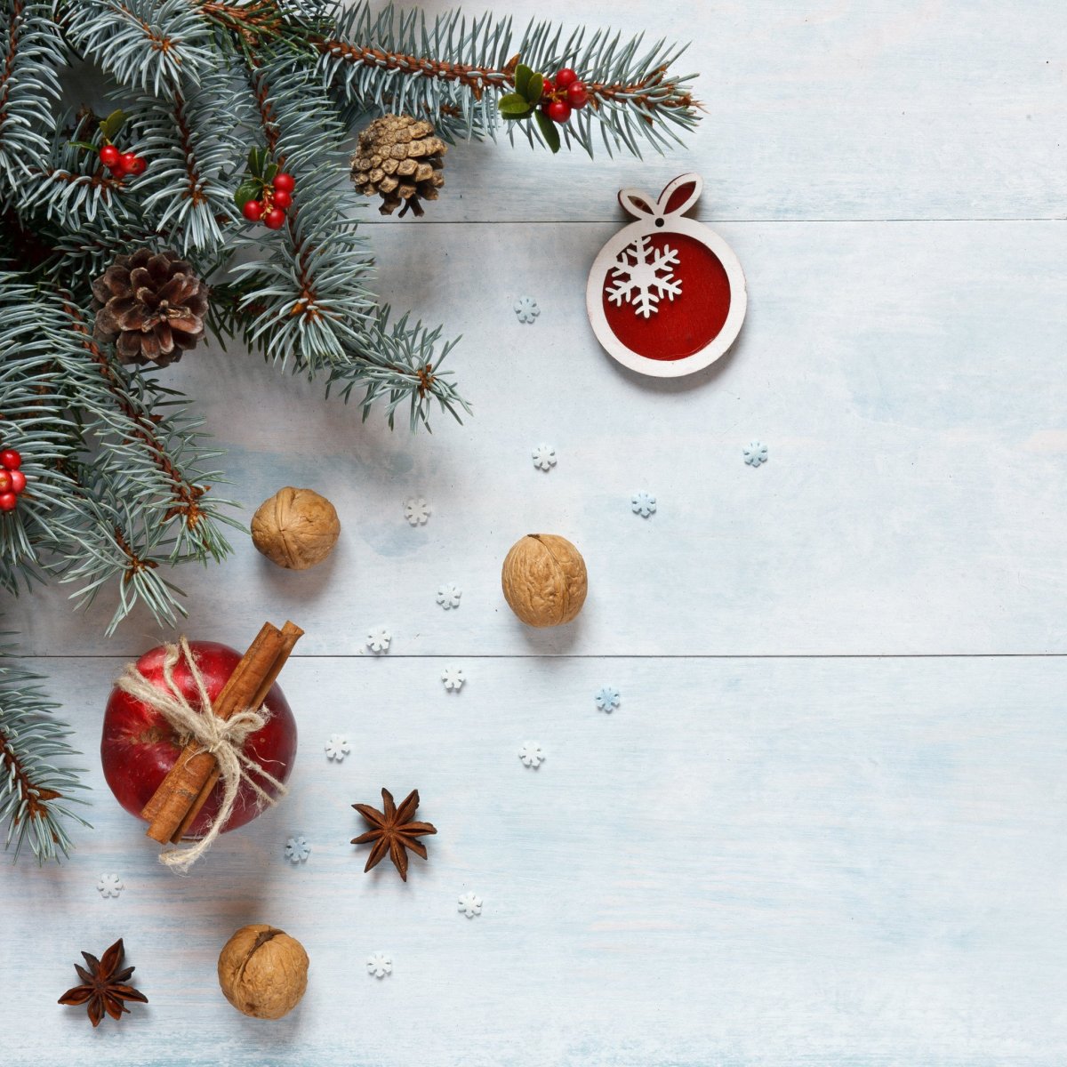 Ветка ели Новогодняя