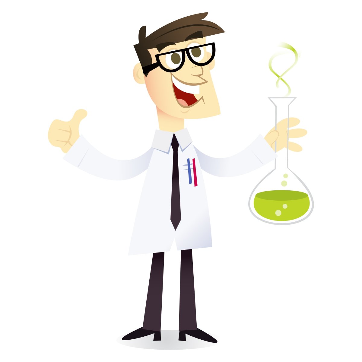 Ученый Векторная Графика