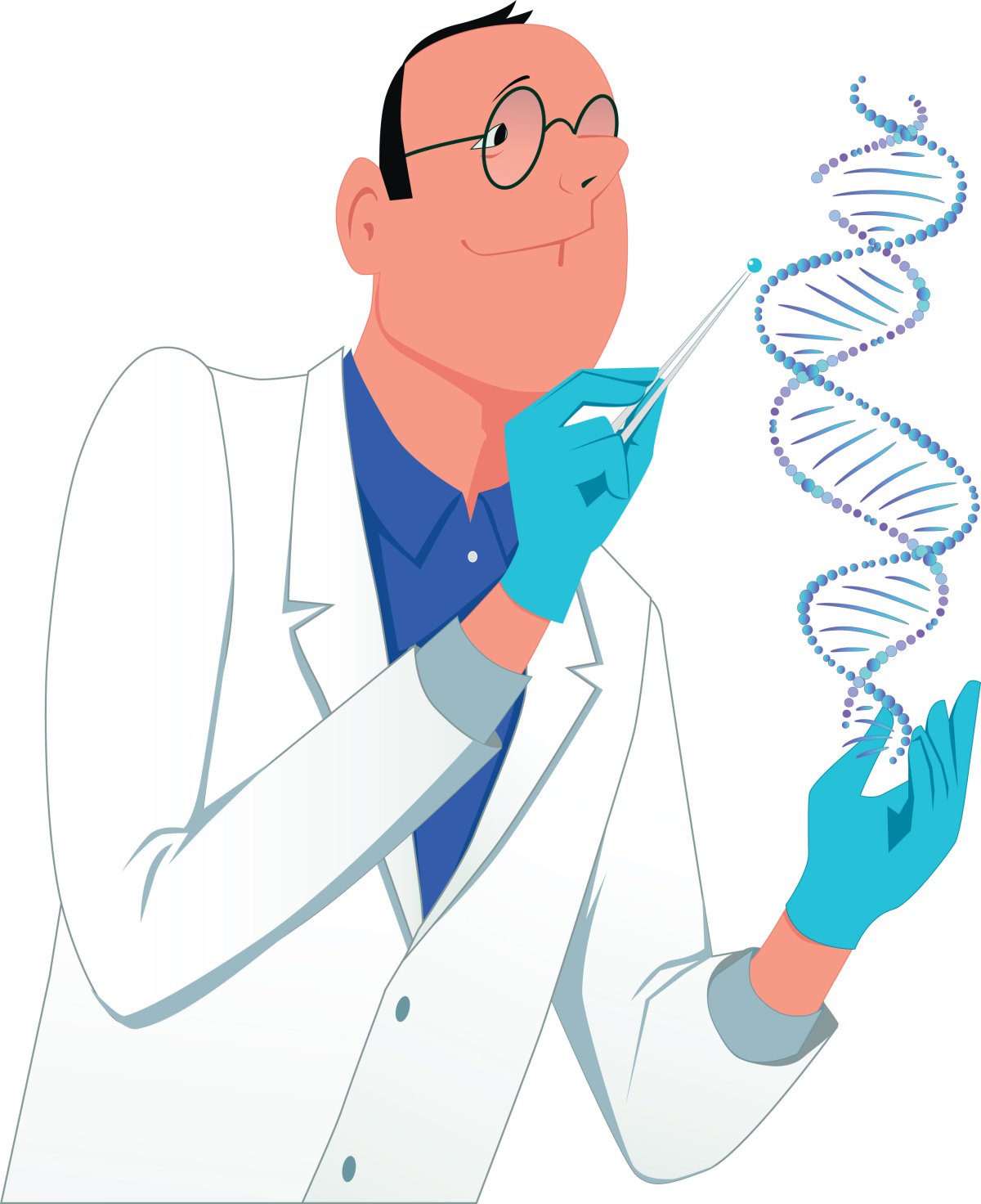 Мультяшный генетик