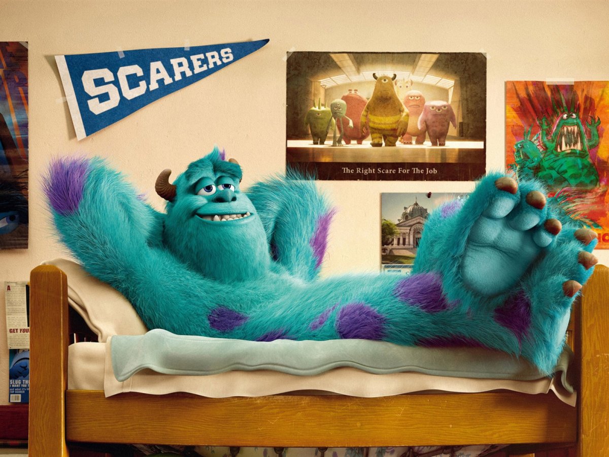 Университет монстров Постер на русском