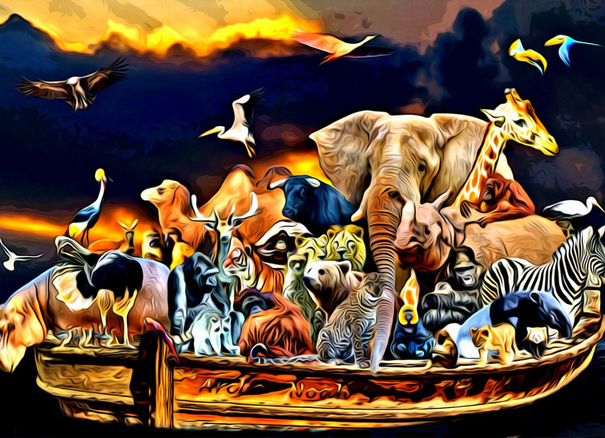 Эдварда Хикса-Ноев Ковчег