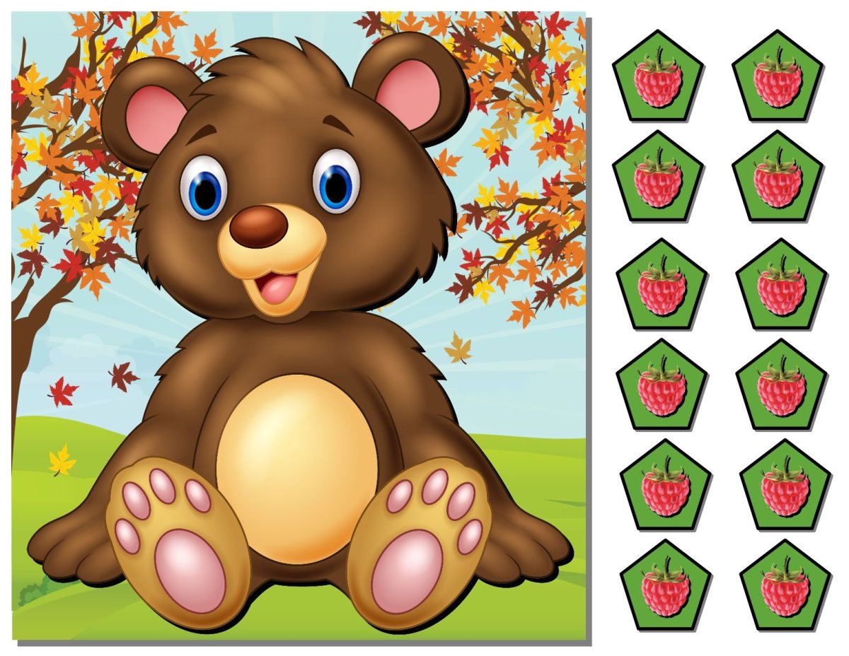 Медвежонок для рисования