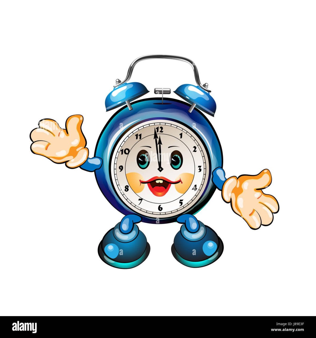 Будильник с глазками