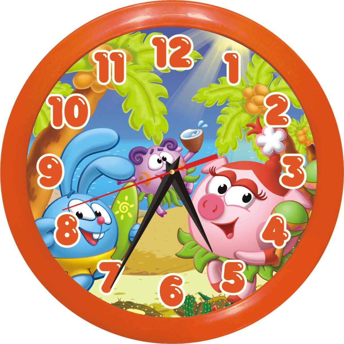 Смешарики часы