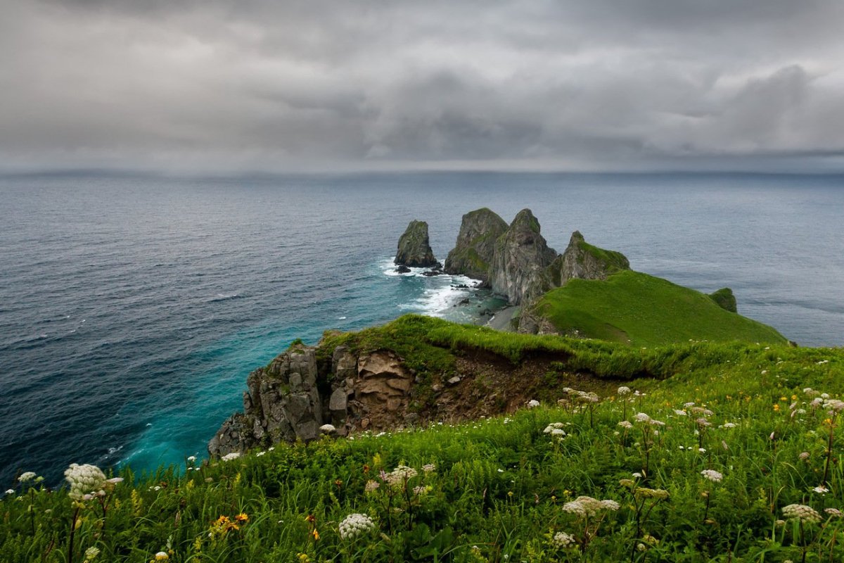 Мыс четырех скал Приморский край Тимофеевка