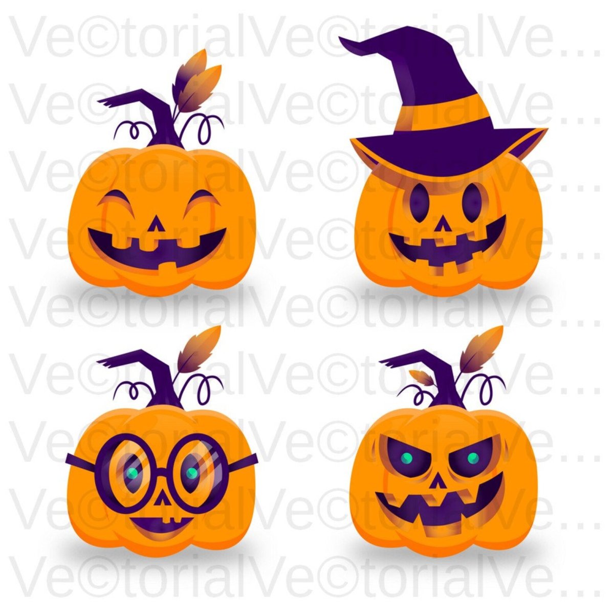 Силуэты на Хэллоуин