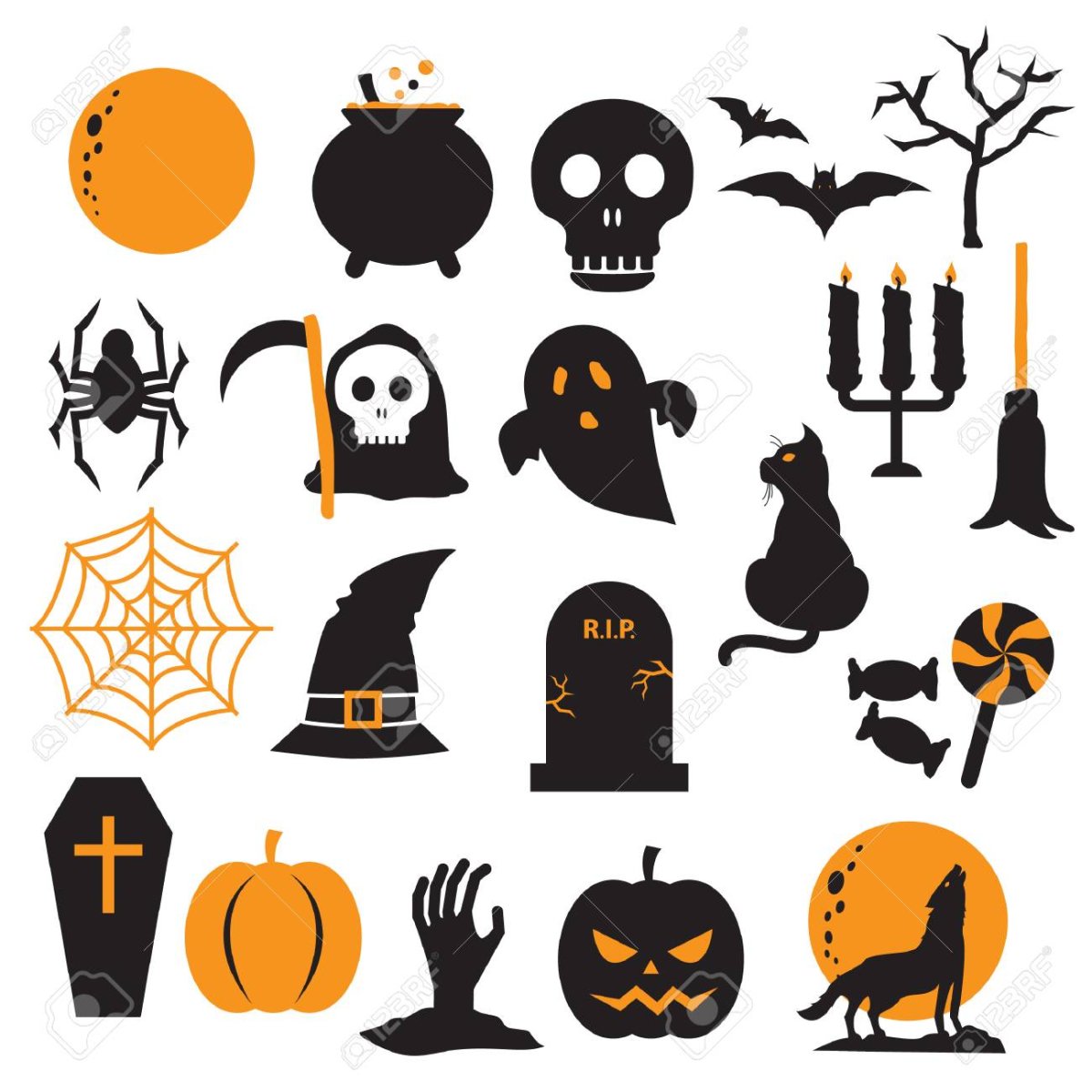 Значки Хэллоуин