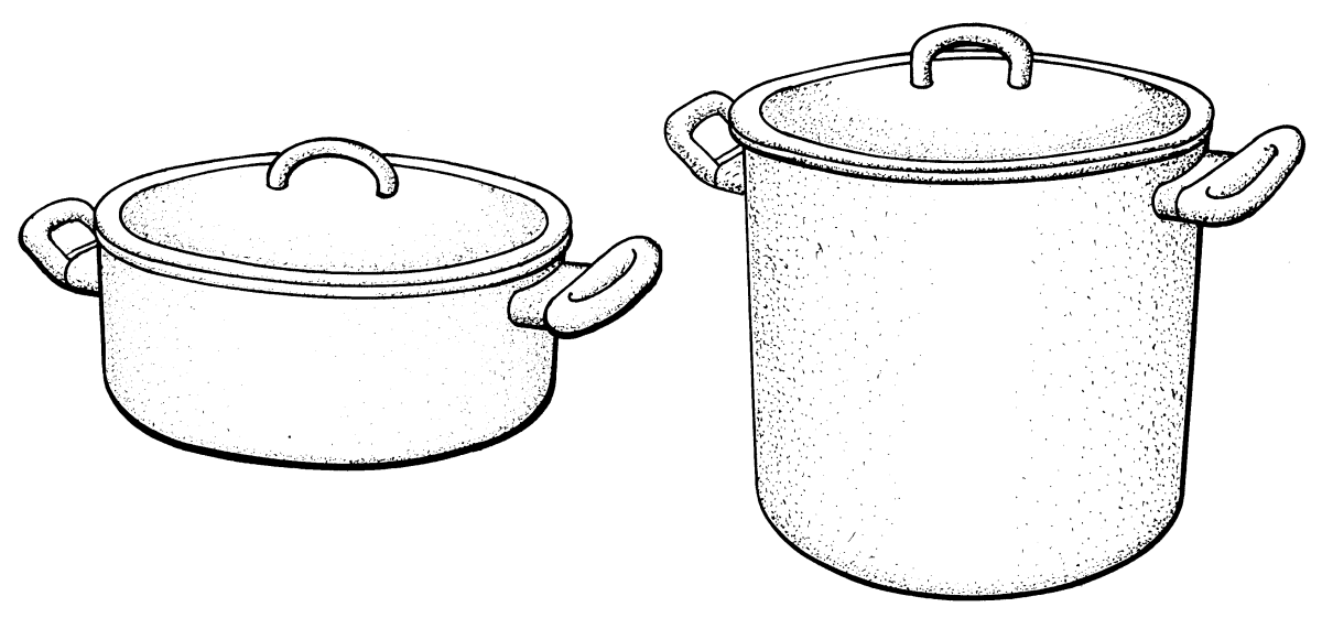 Кастрюля для раскрашивания