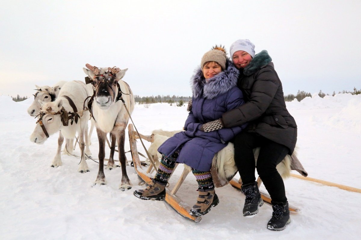 Стойбище оленеводов Ямал