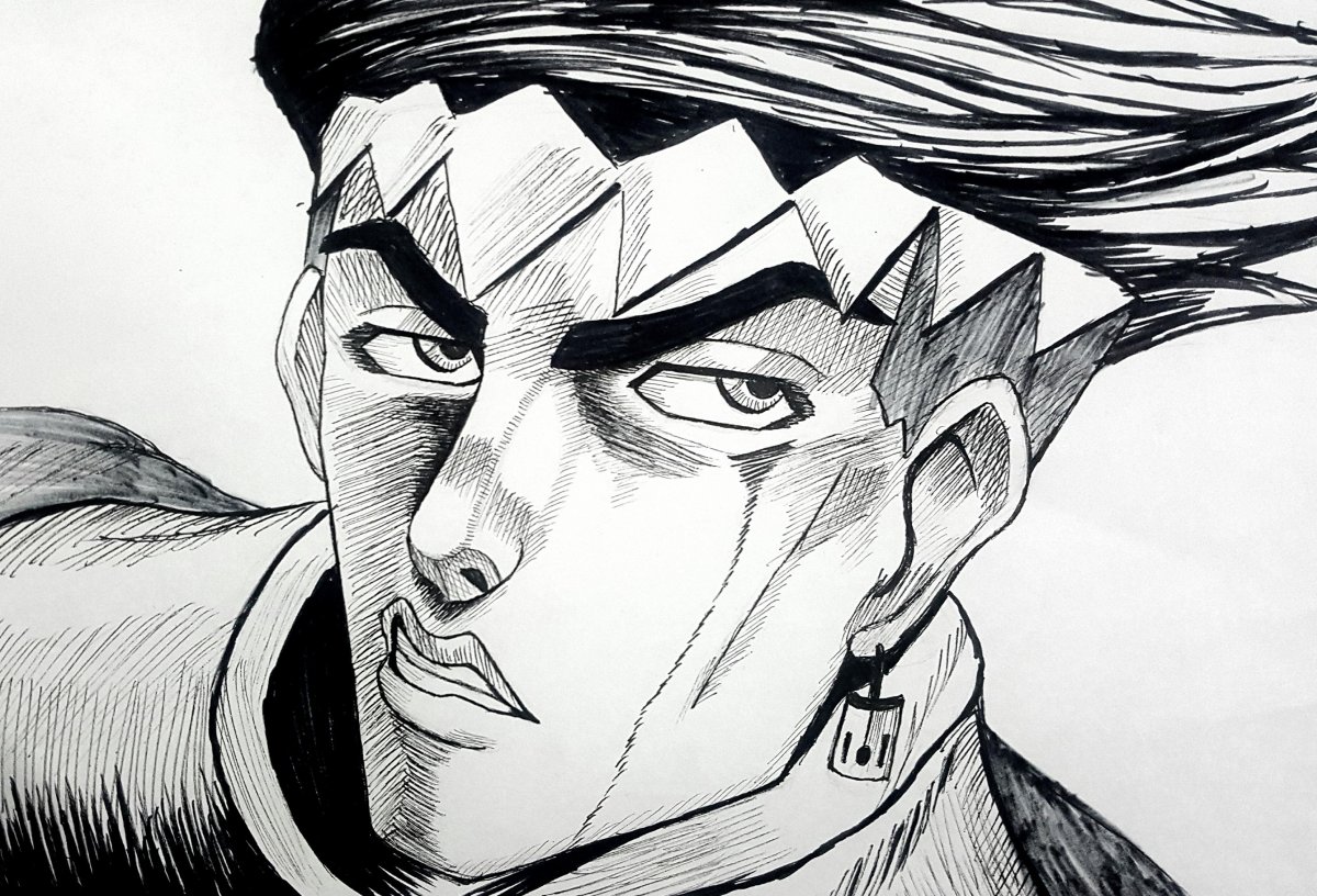 Джоджо скетчи Джорно