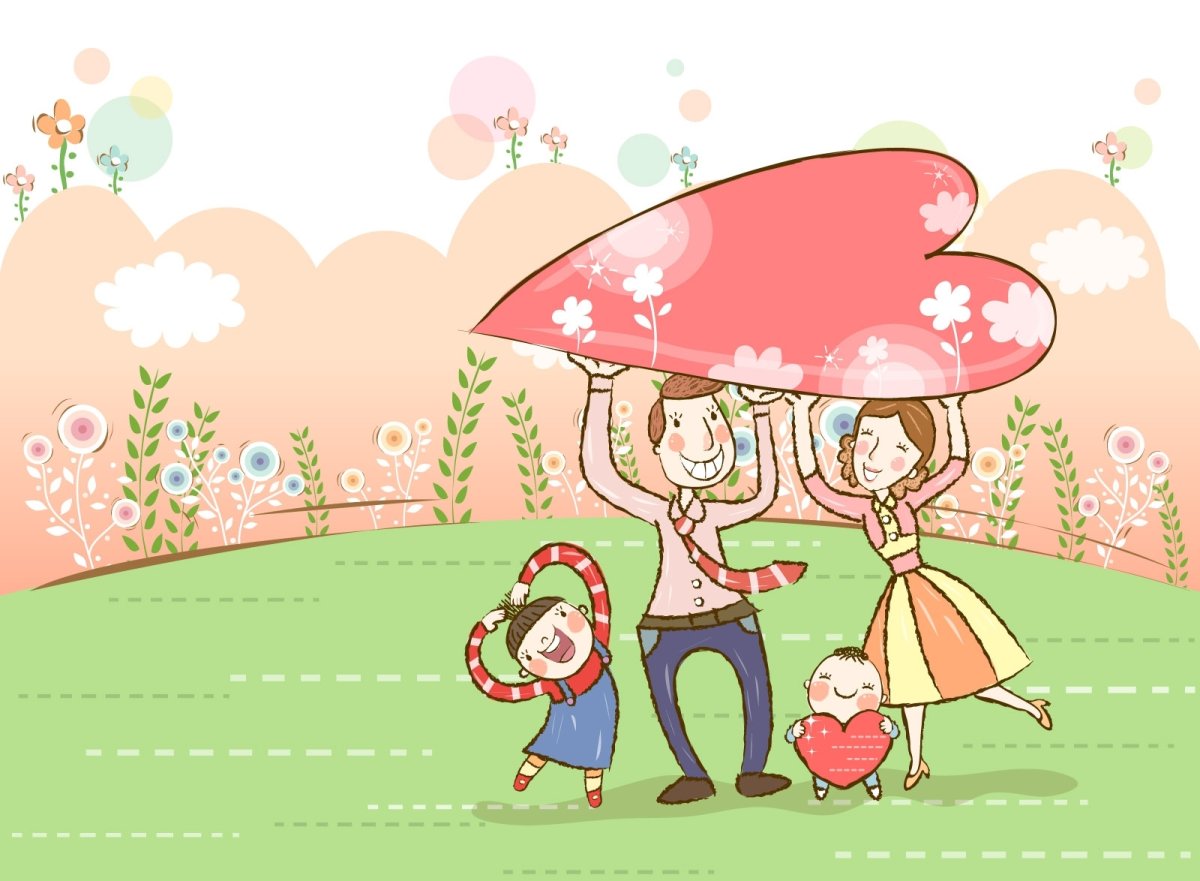 Семья рисунок