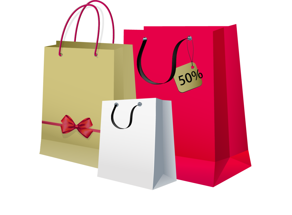 Пакеты с покупками