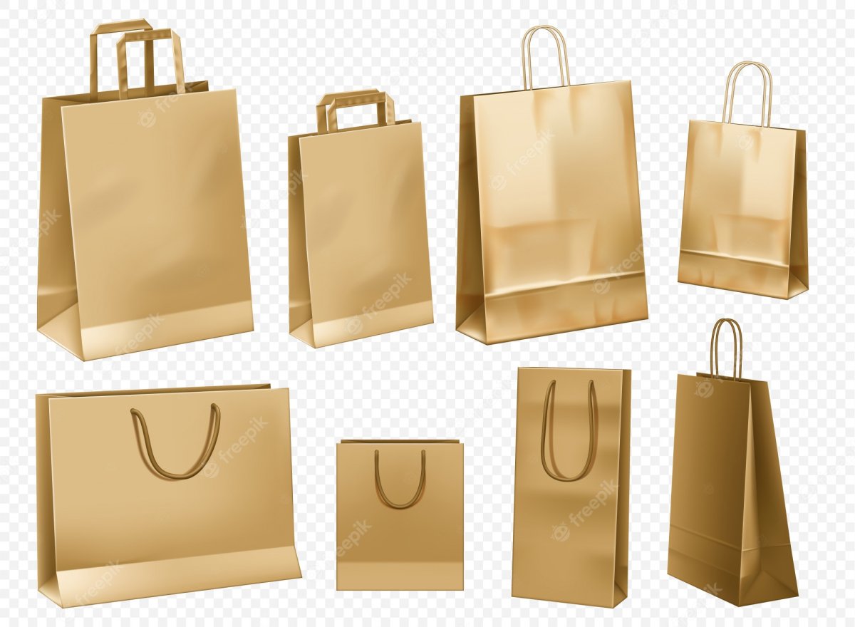 Бумажный пакет вектор