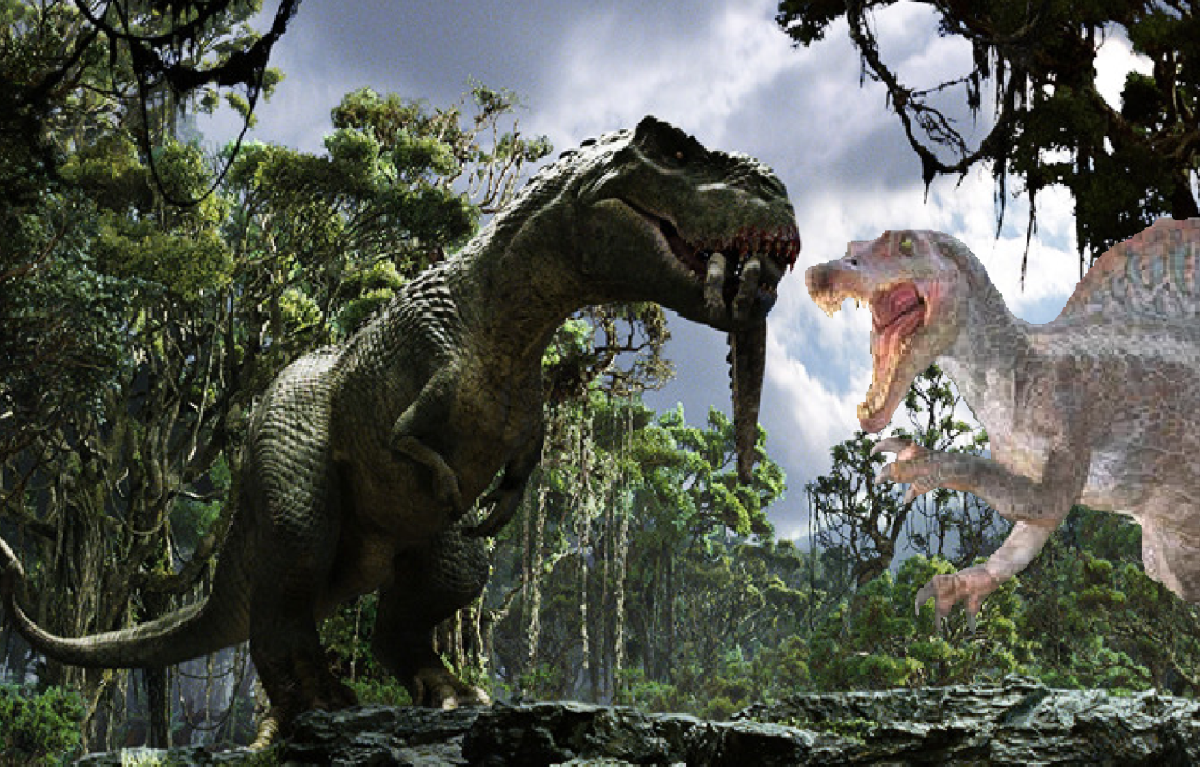 Раскраска динозавр Тирекс