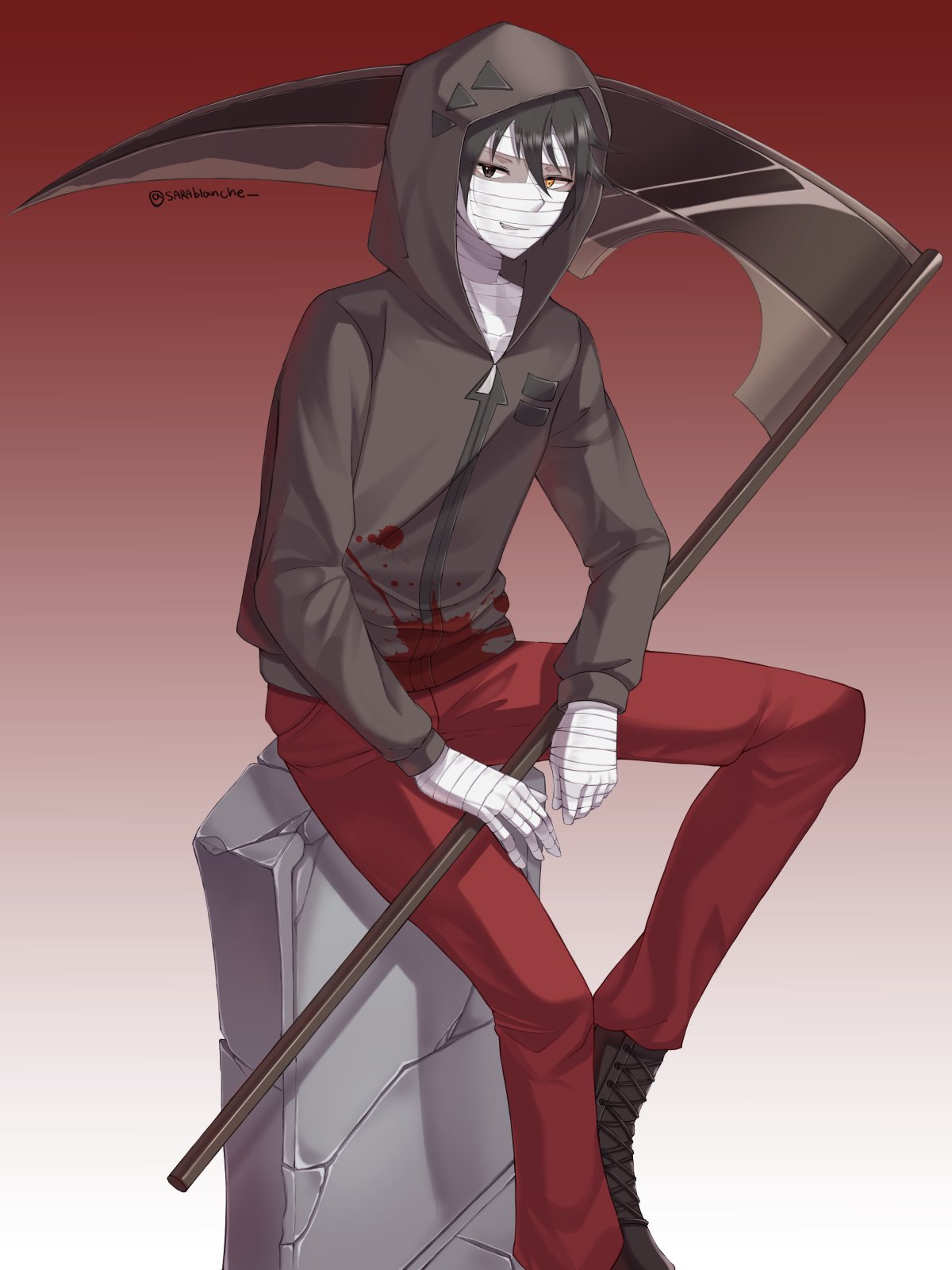 Зак из аниме ангел кровопролития