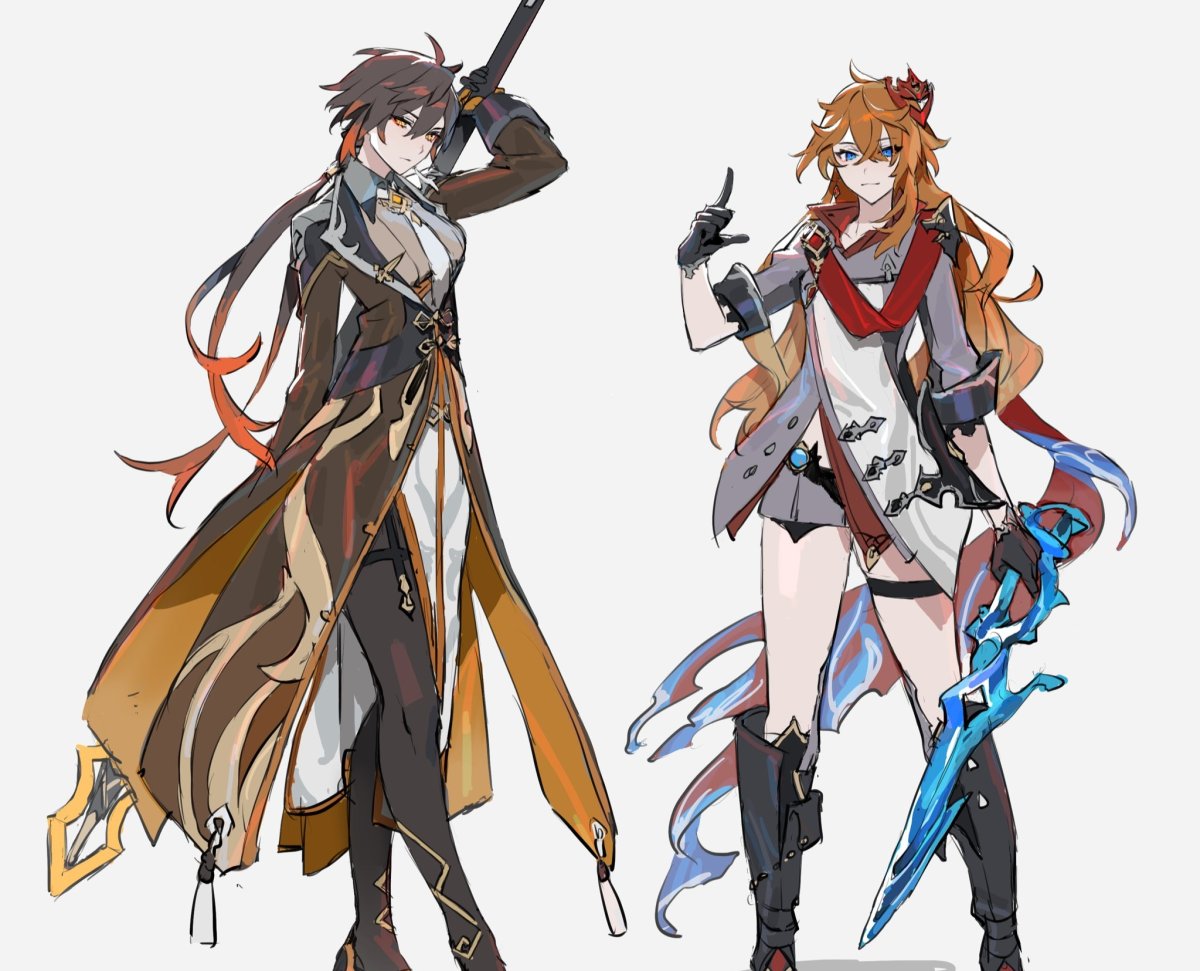 Геншин Импакт персонажи