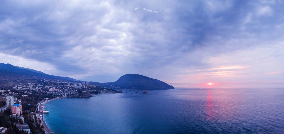 Ялта аэросъемка