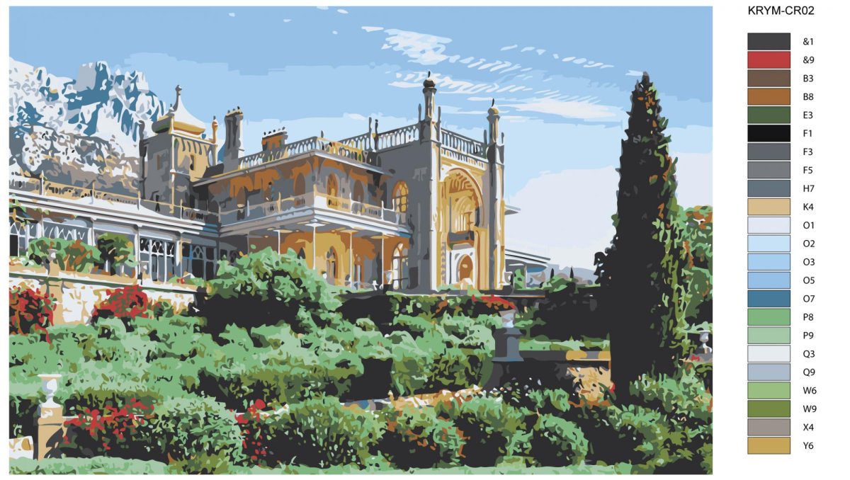 Алупкинский дворец Ялта