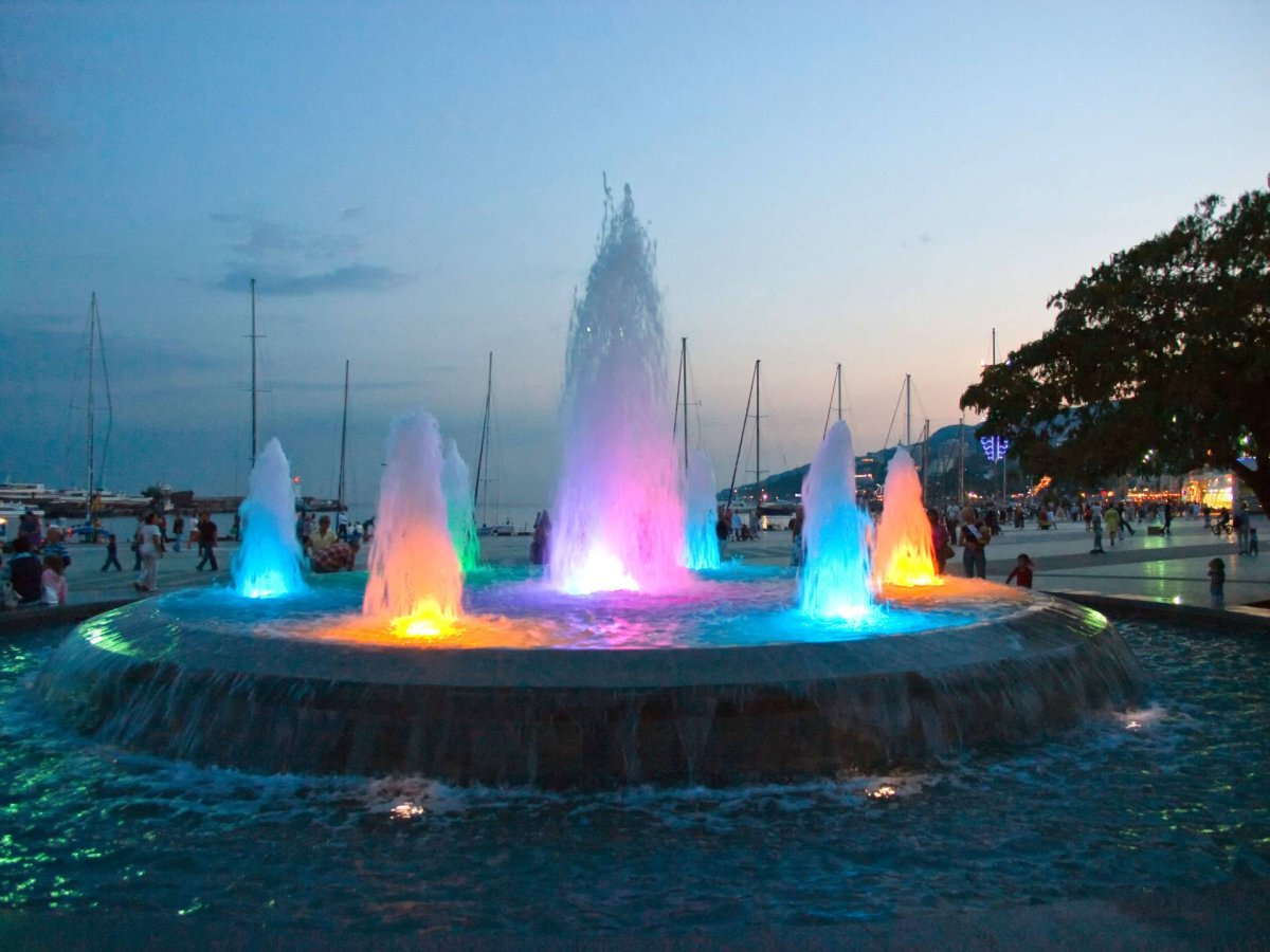 Ялта набережная фантан
