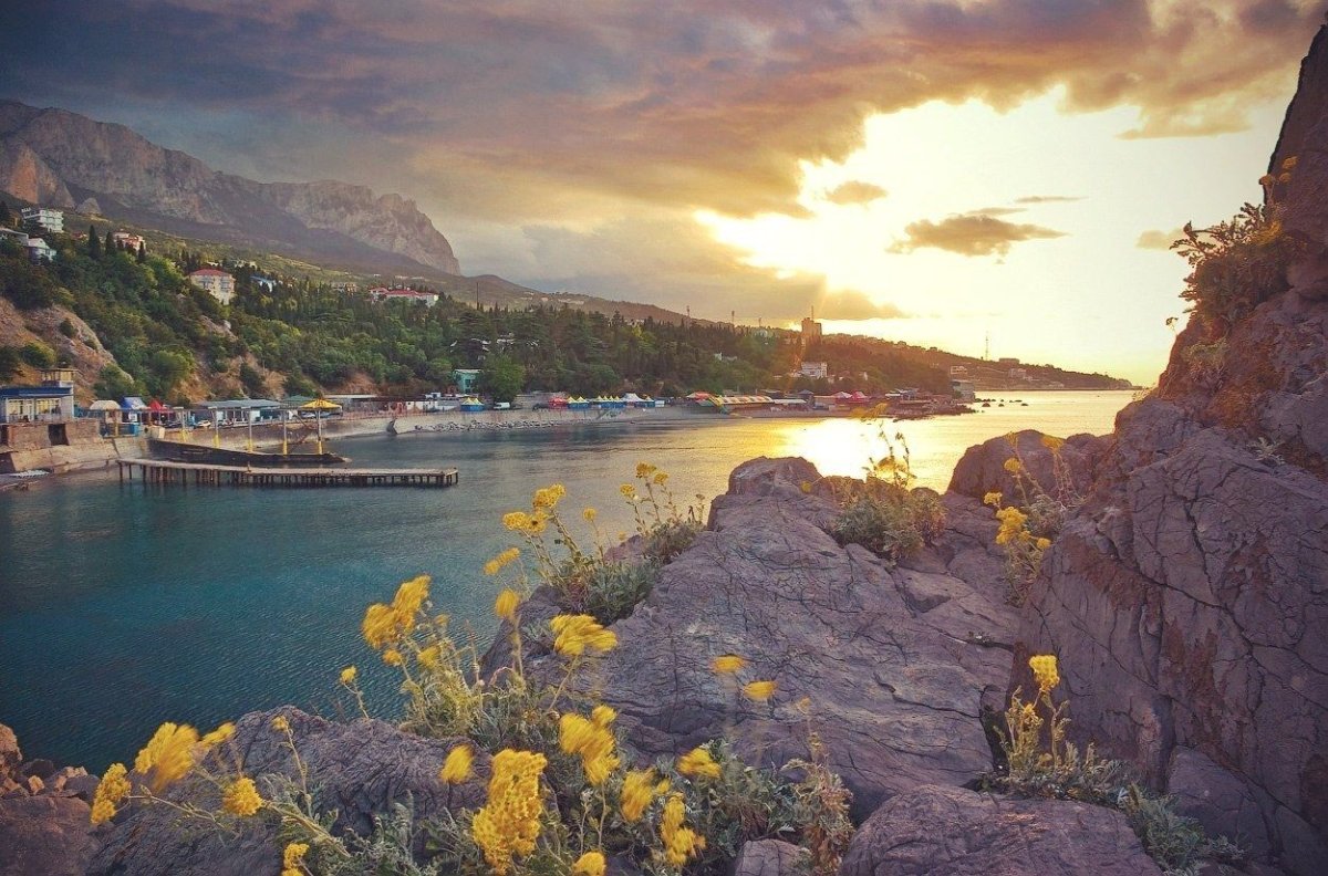 Красивые пейзажи Ялты