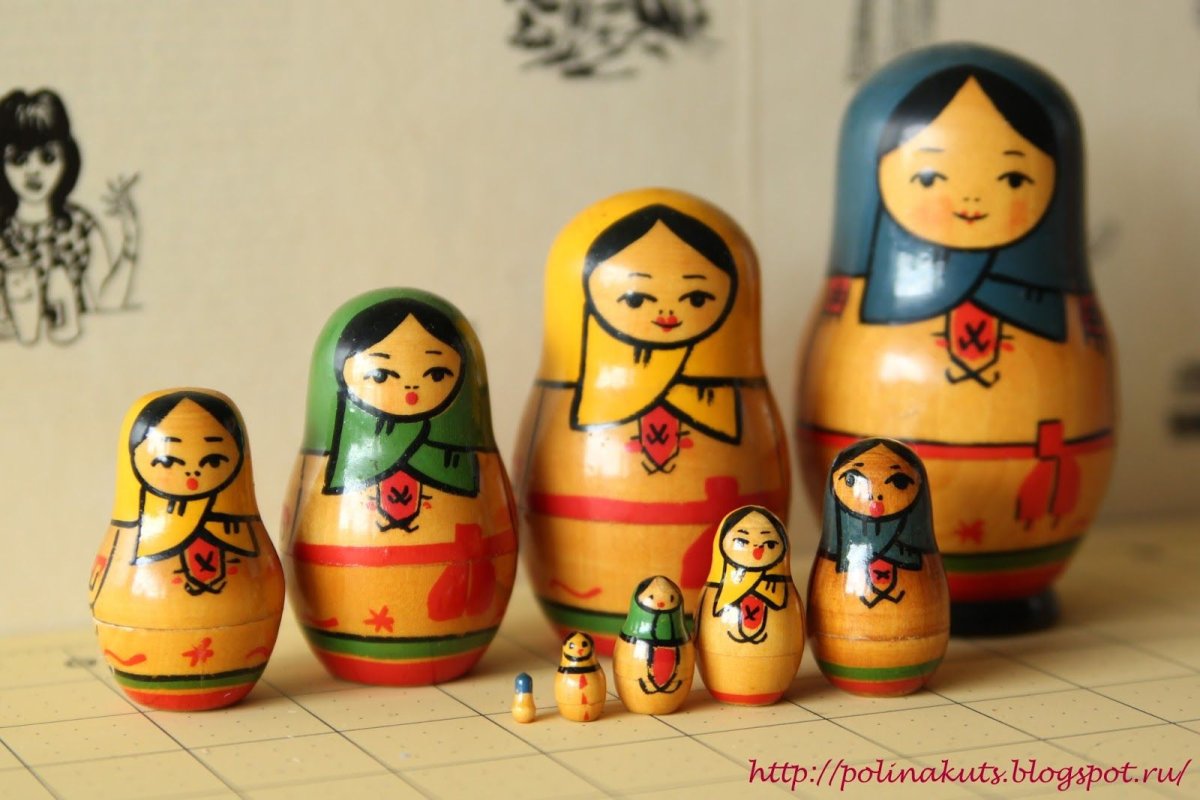 Необычные матрешки