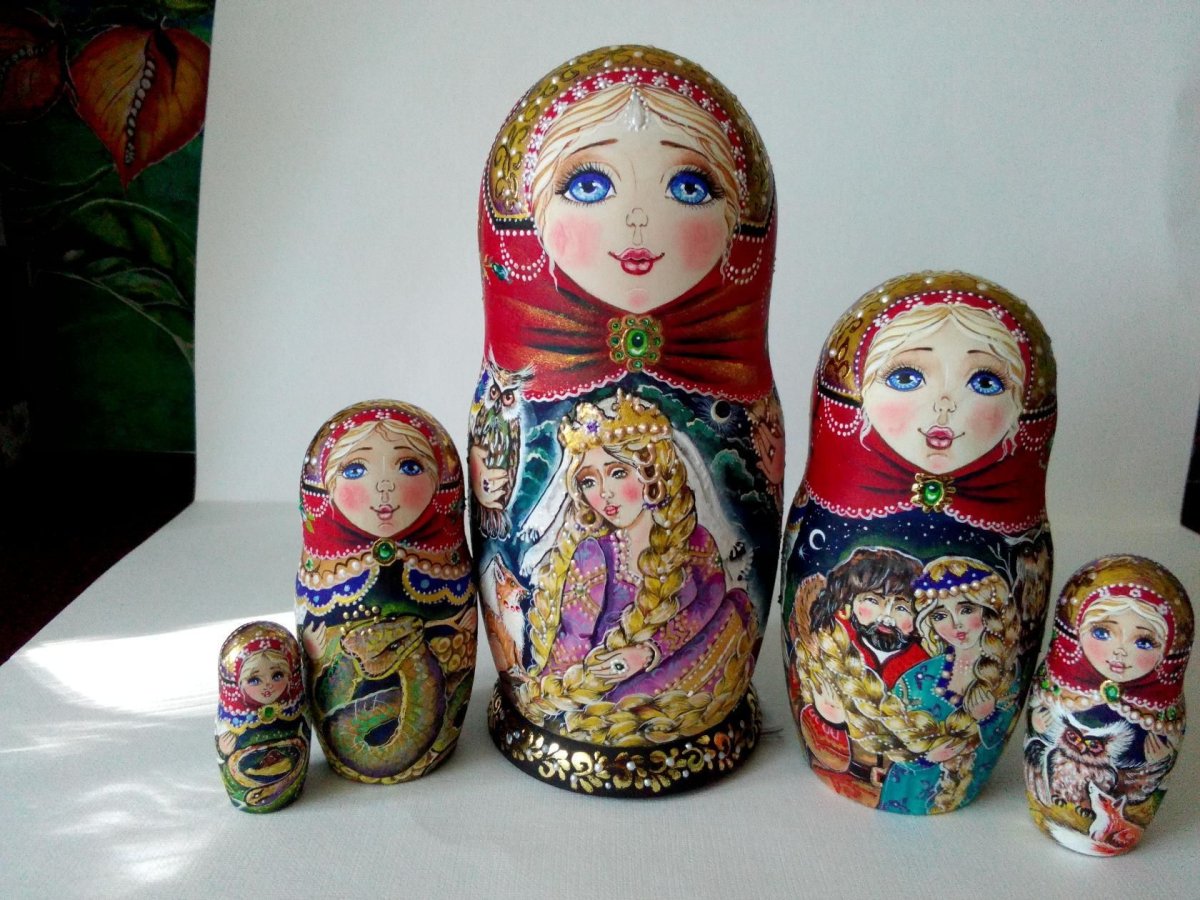 Матрешки разных народов