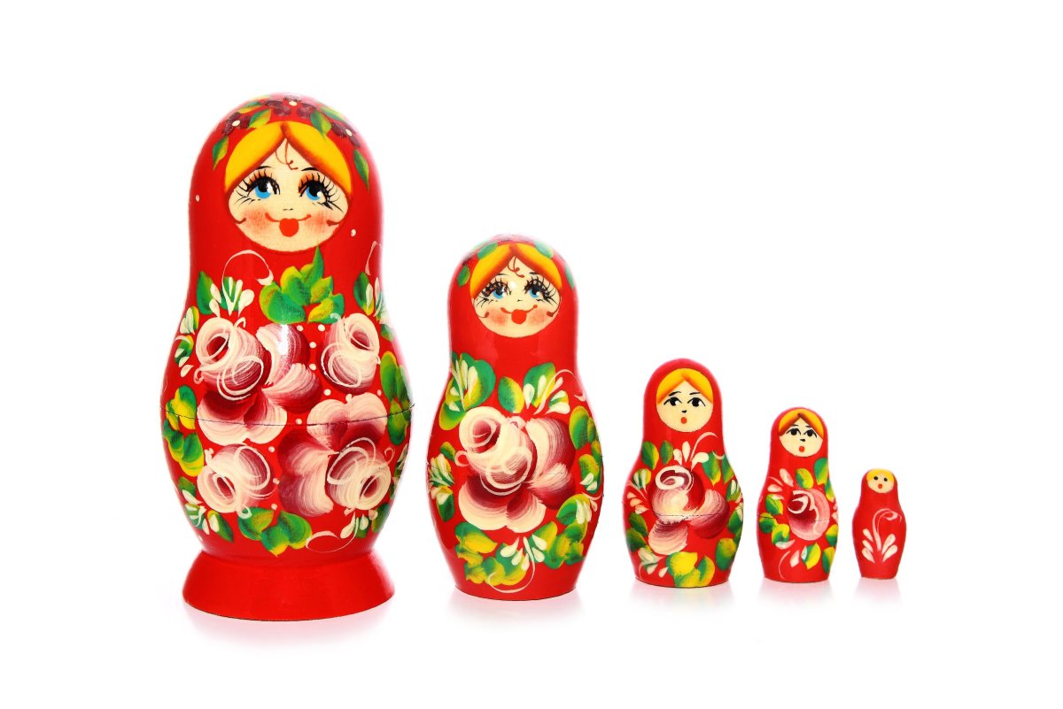 Матрешки народов России