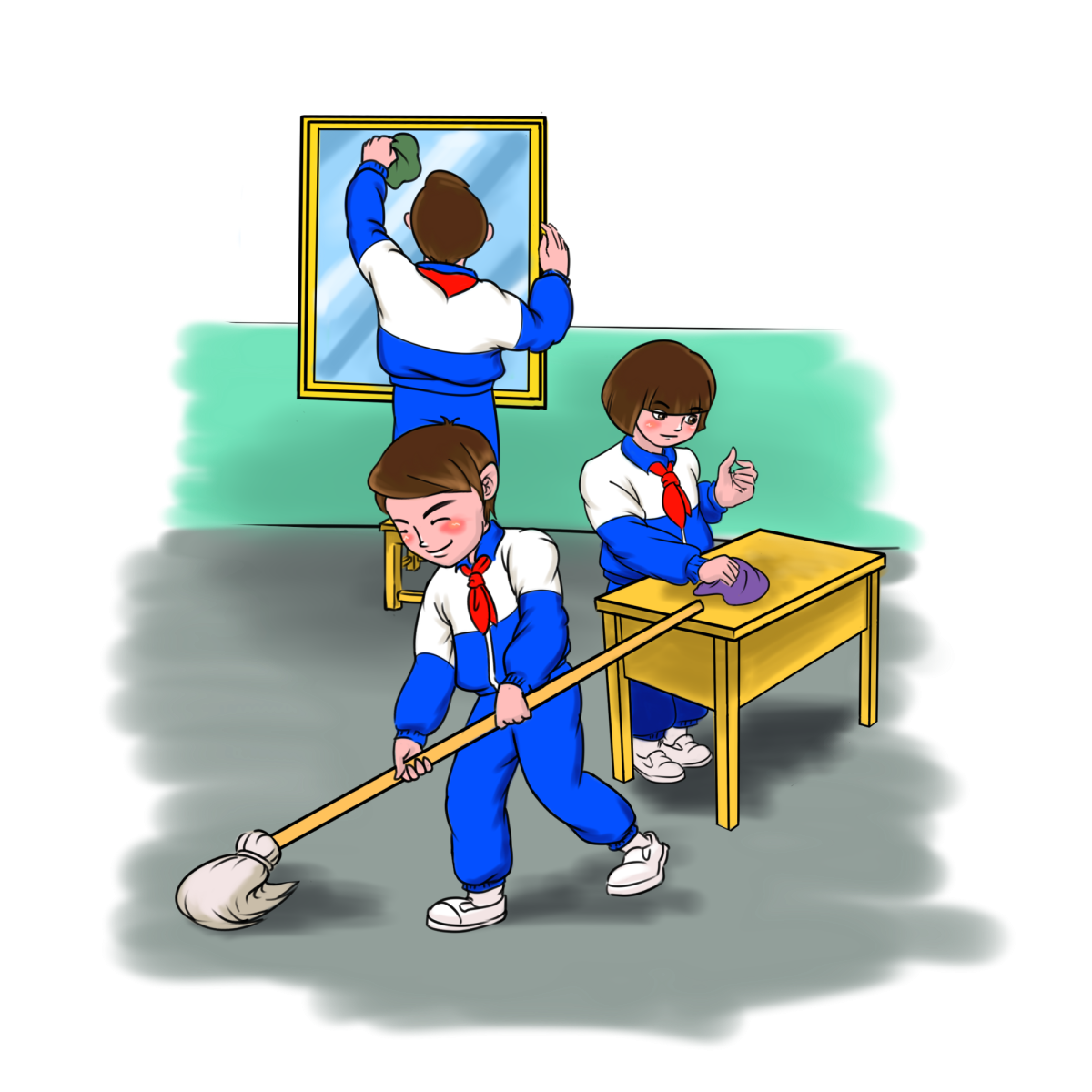 Дежурство в школе