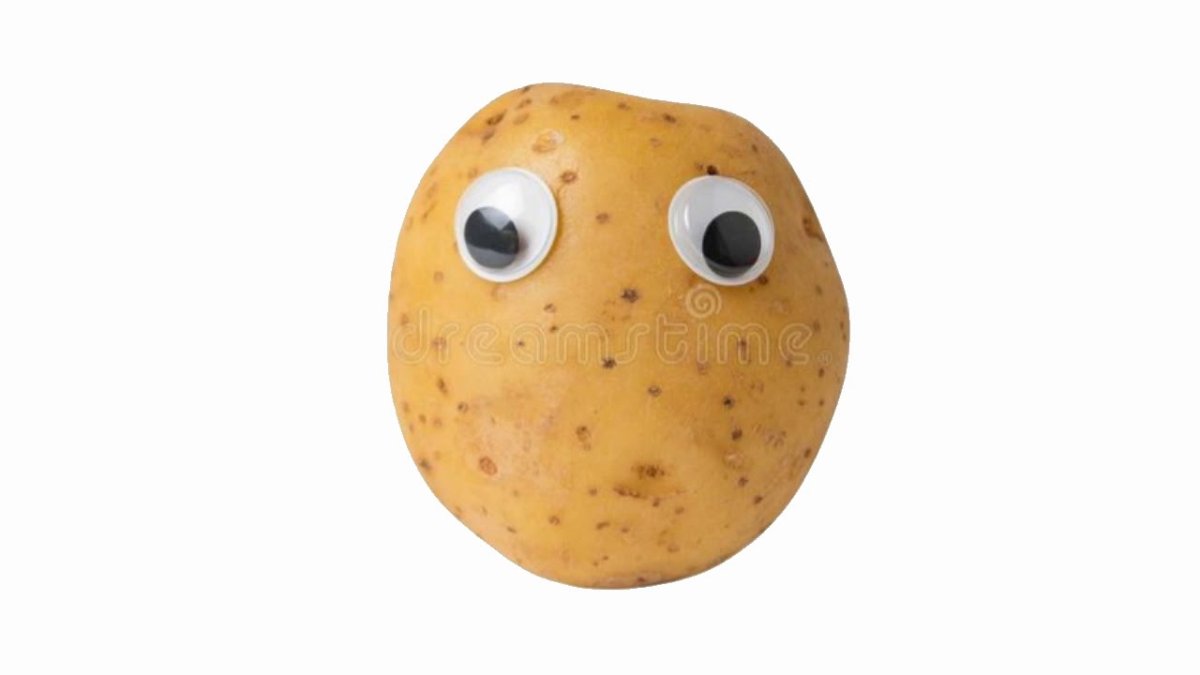 Грустная картошка