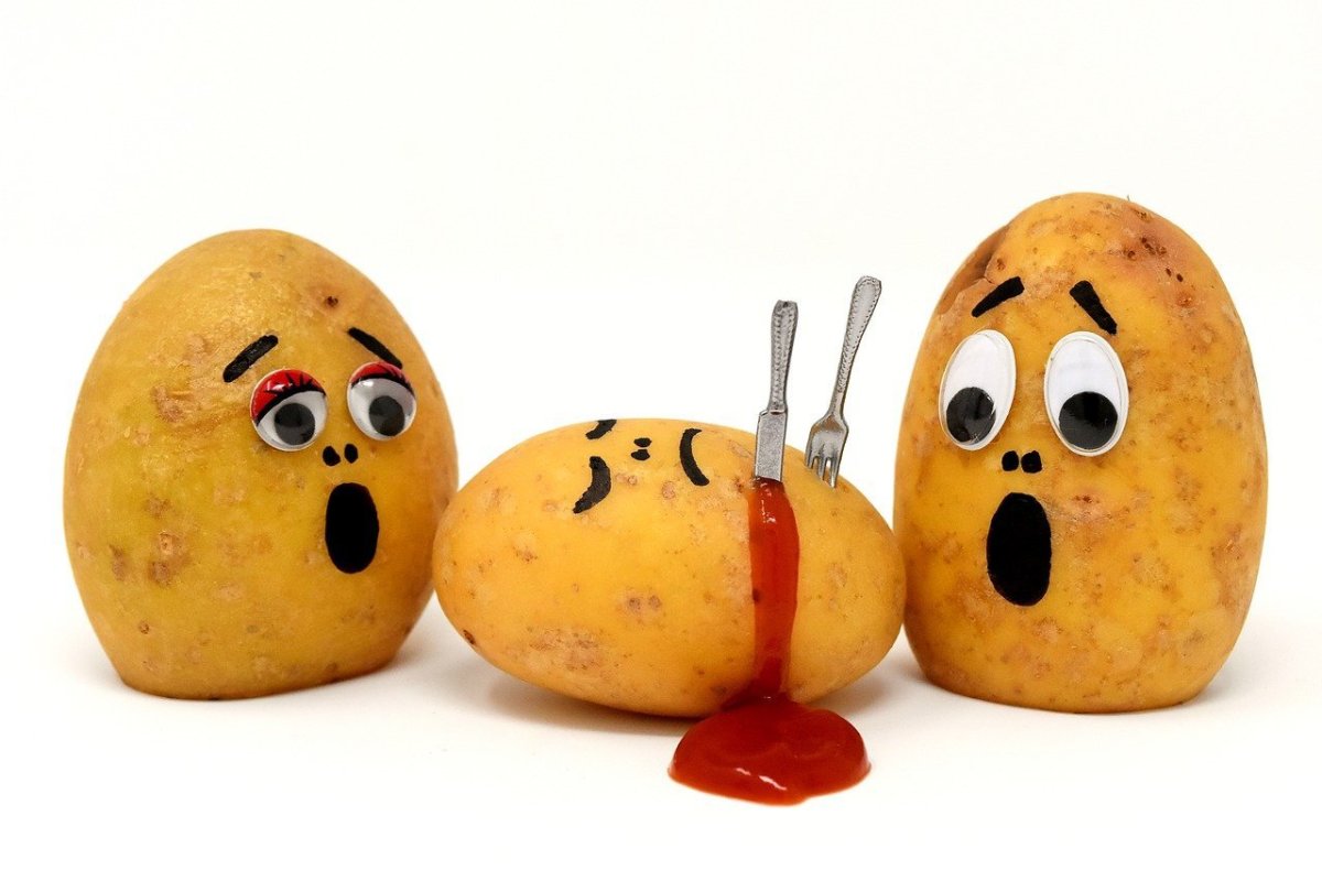 Картошка на корону ребенку