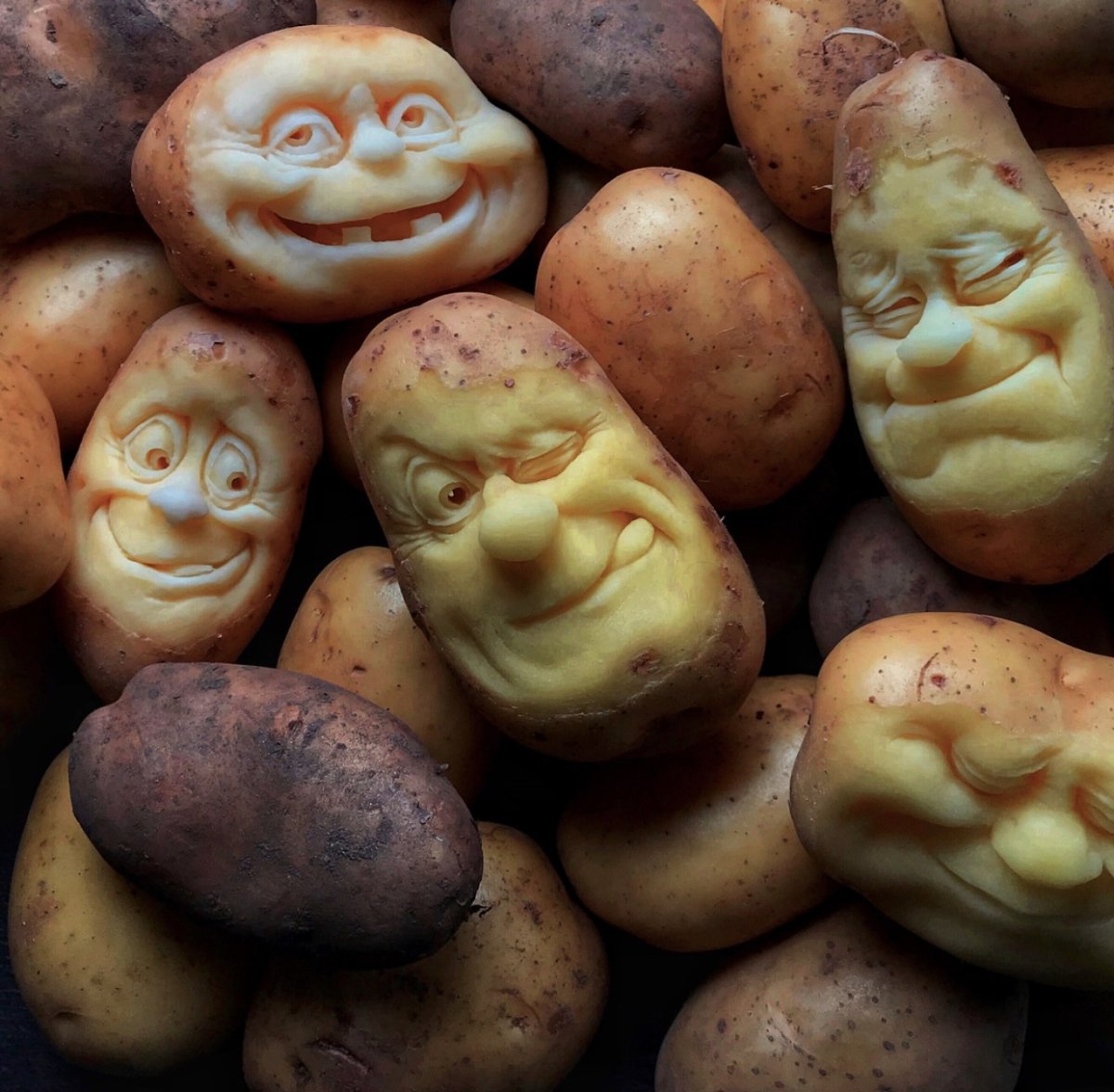 Картошка с овощами