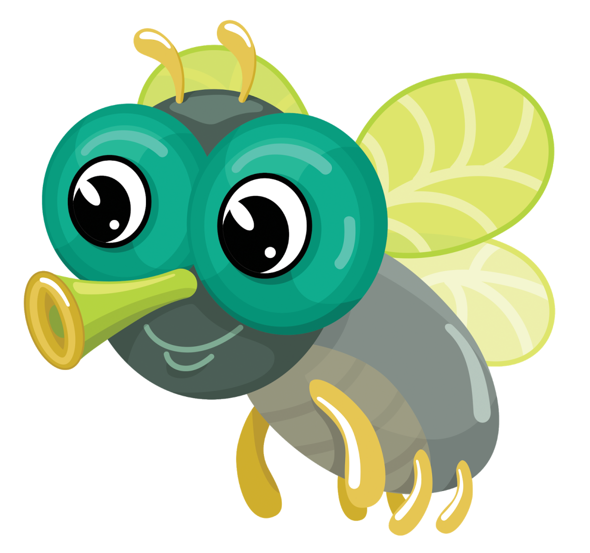 Муха маска для детей