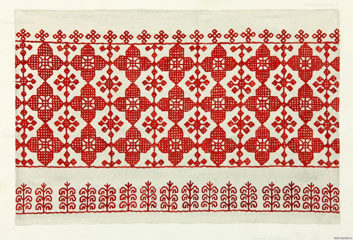 Национальный орнамент Карелов