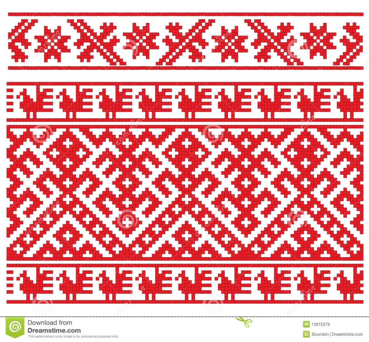 Славянский орнамент легкий