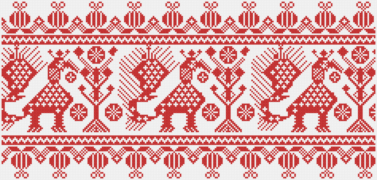 Карельский узор орнамент