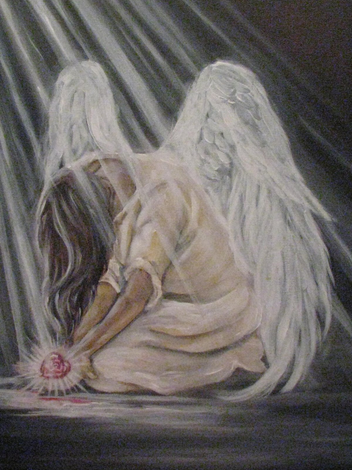 Призрак с крыльями