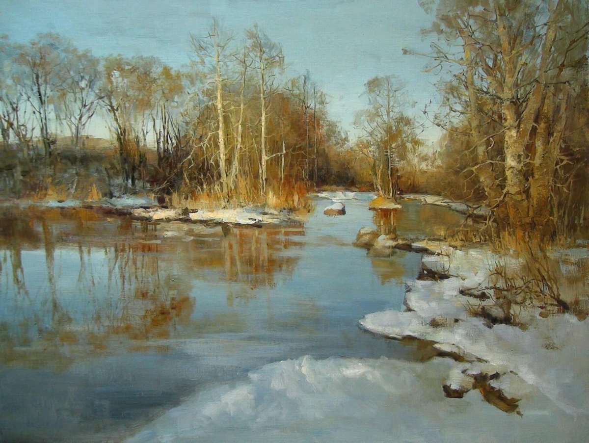 Река белая Апатиты