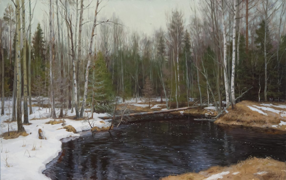 Ранняя Весна лед