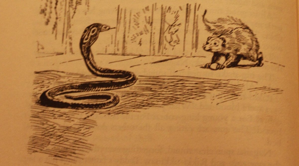 Нагайна змея Рикки Тикки